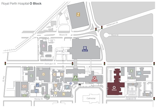 royal perth map All Pathwest Outpatient Services Now At Goderich Street royal perth map