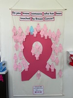 Breast Cancer Awareness display at Canning Medical Centre Fremantle