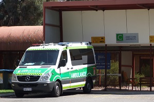 Ambulance at Bentley