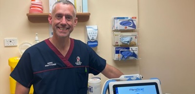 Experienced hepatology NP, Adam Gregson, leads the service. 
