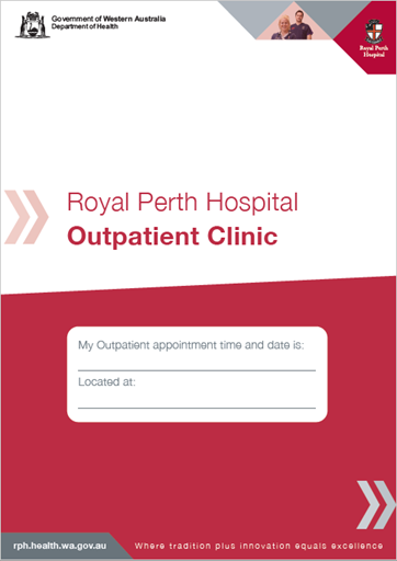 Photograph of RPH Outpatient Clinic Brochure Cover
