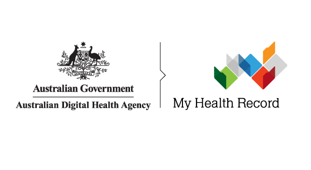 Image of my health record logo
